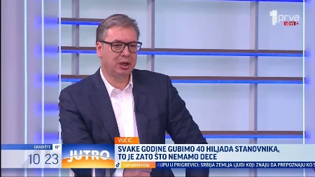 Vučić: Za mog sina su govorili da će ga tuširati osiromašenim uranijumom