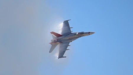 Srušio se američki vojni avion: Bukti požar u Vašingtonu, kamera sve snimila