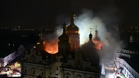 Gori najznačajnija svetinja u Kijevu, Ukrajinci gađali mostove