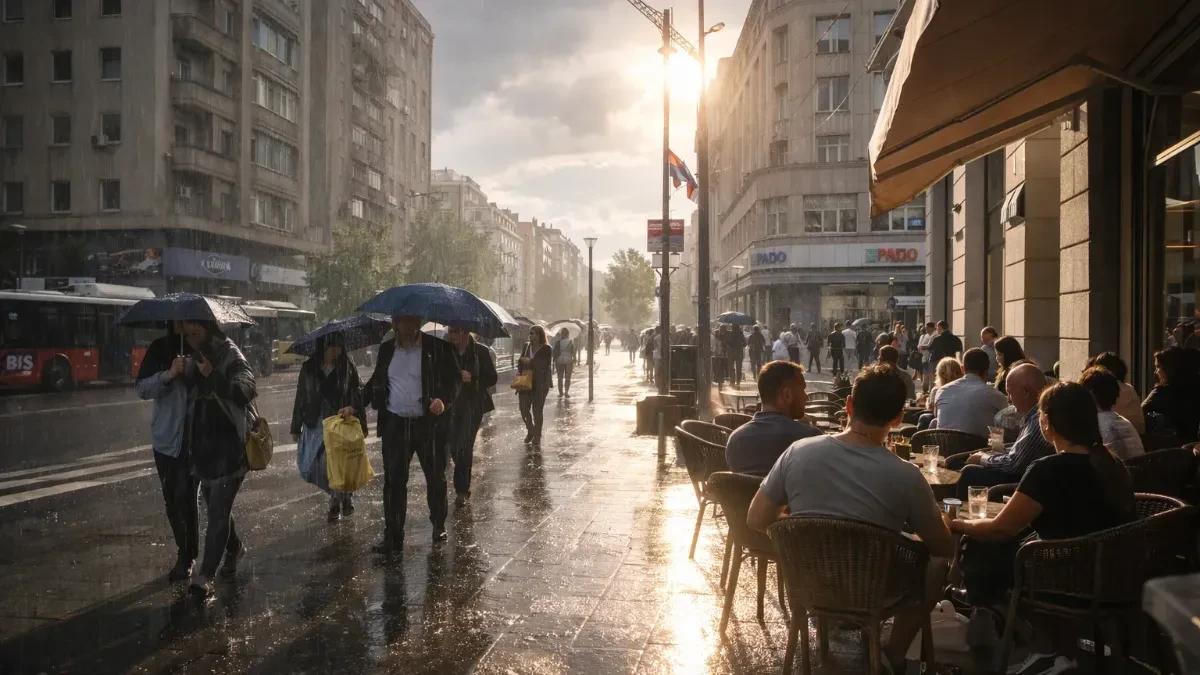 Pakleni dani pred nama! Sutra pljuskovi sa grmljavinom, a onda živa skače na 35 stepeni!