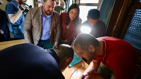 Ministarka Pavkov obišla bele čiope koje su prstenovane i Botaničku baštu "Jevremovac"