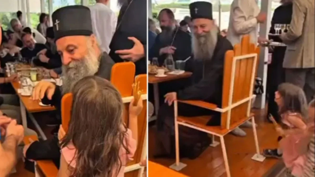 "Pustite decu da dolaze k meni i ne sprečavajte ih": Snimak patrijarha Porfirija sa detetom oduševio javnost