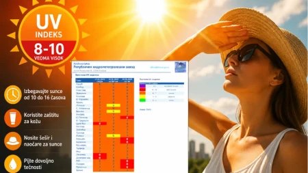 Srbija u crvenom, pazite ako idete na sunce! Izdato upozorenje