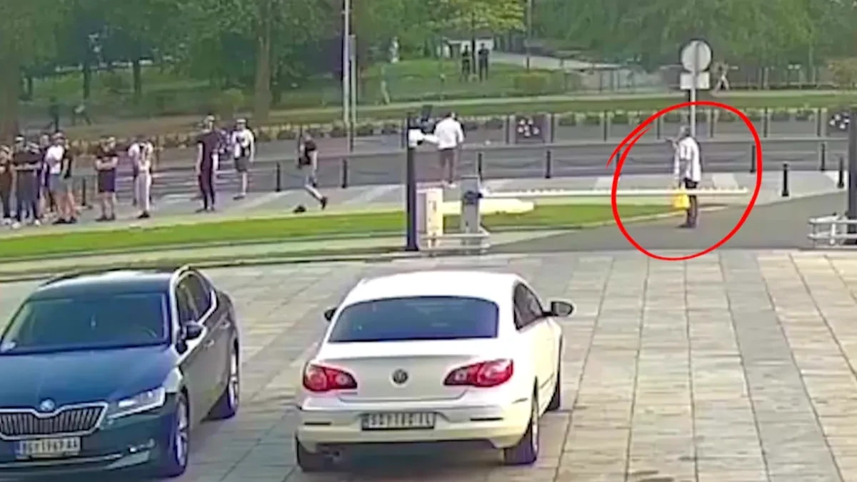 Ovako je "napadnut" Veran Matić: Snimao ljude, ušao u raspravu, pa mirno ušetao u Skupštinu (VIDEO)
