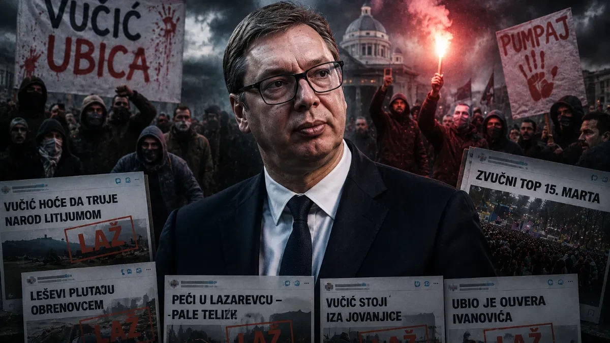 Tvrdili su da je ubijao decu majkama u naručju, sada da je pucao na sopstveni narod: Kada je dosta laži?