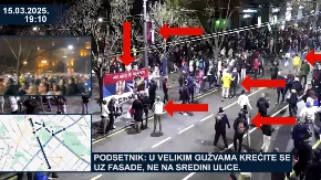 RTS objavio rekonstrukciju događaja od 15. marta: Dva minuta i 46 sekundi koji su pokrenuli brojna pitanja