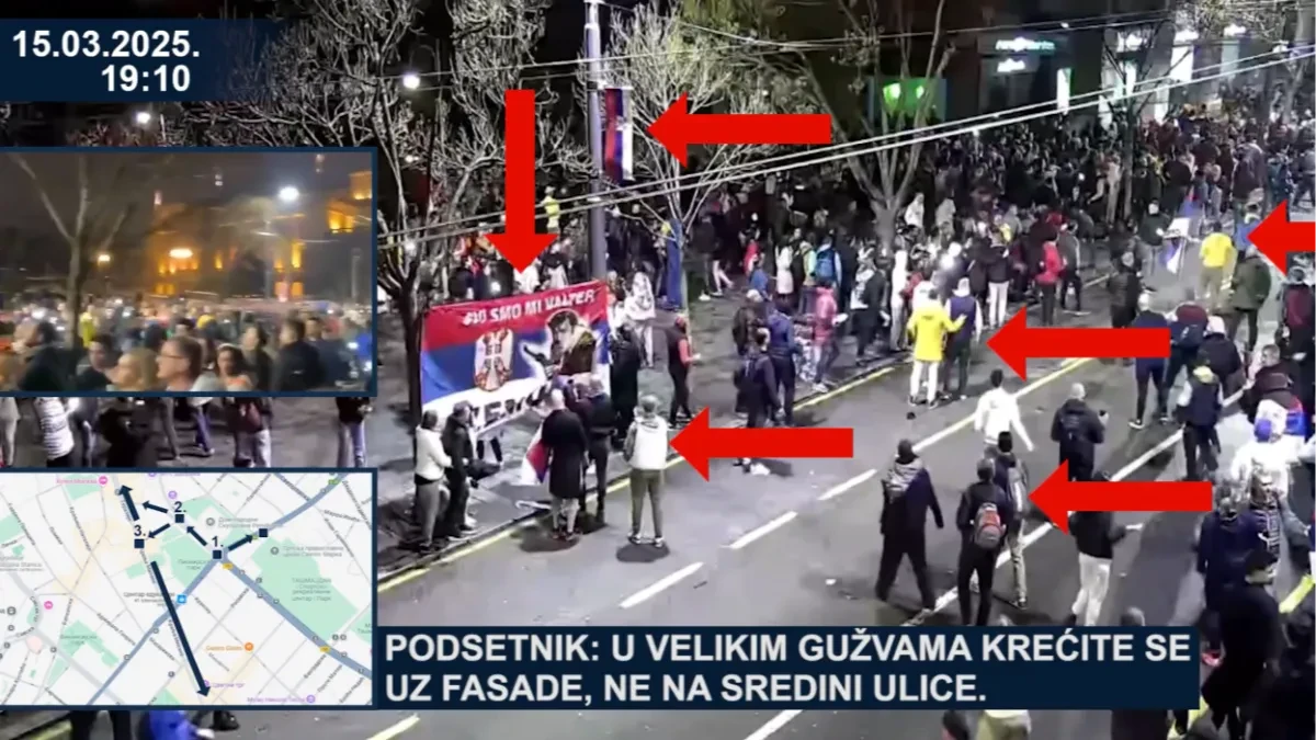 RTS objavio rekonstrukciju događaja od 15. marta: Dva minuta i 46 sekundi koji su pokrenuli brojna pitanja