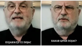Čanak podržao bivšu ženu u vređanju vernika i SPC! "Kakav crni pojas?" (VIDEO)
