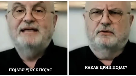 Čanak podržao bivšu ženu u vređanju vernika i SPC! "Kakav crni pojas?" (VIDEO)