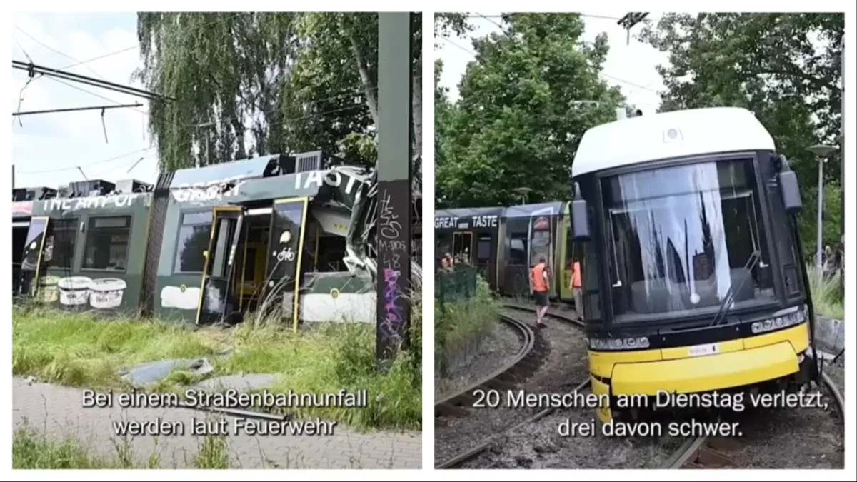 Tramvaj iskliznuo iz šina, povređeno 20 ljudi! Prepolovio se kad se zakucao u stub
