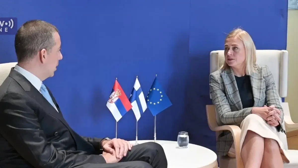 Đurić u Finskoj: Razgovarao sa šeficom diplomatije o teškom položaju srpskog naroda na Kosovu i Metohiji