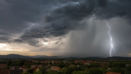 RHMZ upalio alarm! Nevreme stiže u Srbiju, prete pljuskovi, grmljavina i grad, na udaru i Beograd