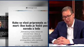 "Regionalni mediji ćute jer su lagali!" Vučić: Sve je bilo pripremano za 15. mart, datum na dokumentu sve otkriva
