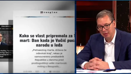 "Regionalni mediji ćute jer su lagali!" Vučić: Sve je bilo pripremano za 15. mart, datum na dokumentu sve otkriva