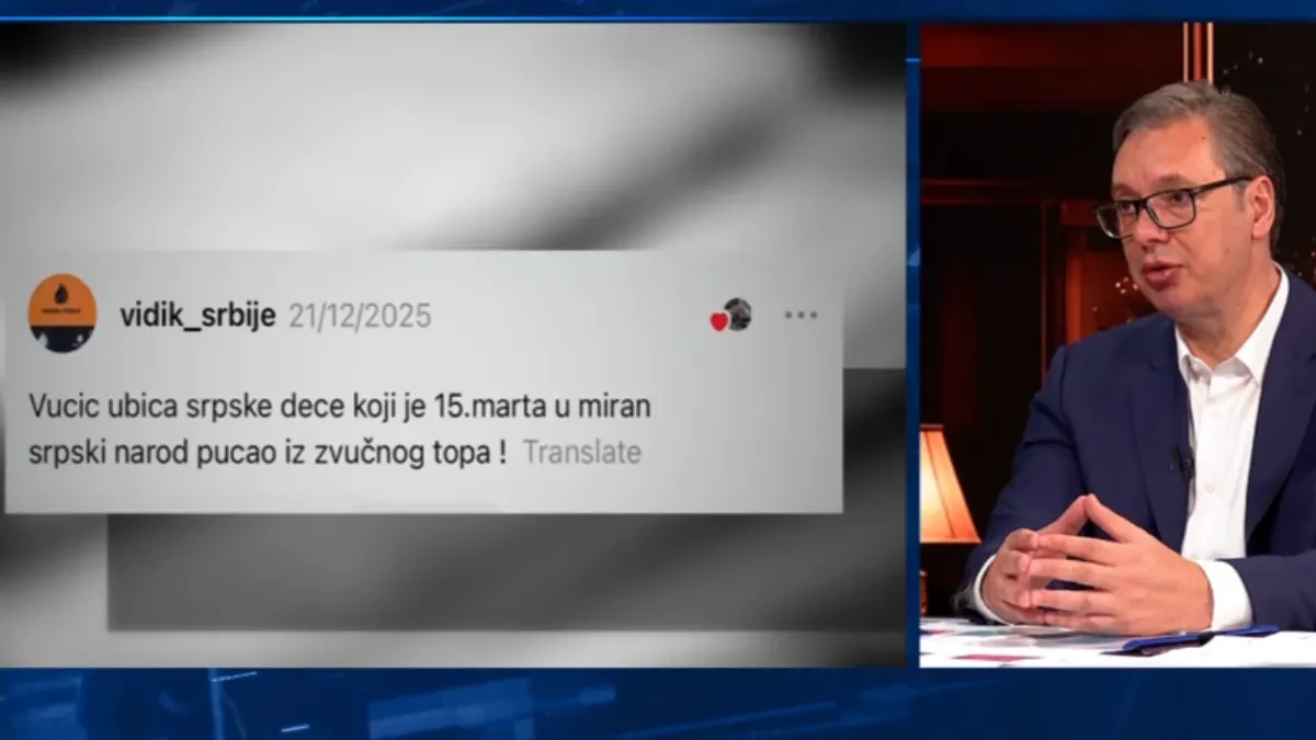 "Ponudio sam funkciju predsednika!" Vučić: Bio sam spreman da odem ako se dokaže suprotno