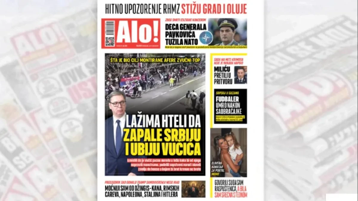 Lažima hteli da zapale Srbiju i ubiju Vučića: Šta je bio cilj montirane afere zvučni top