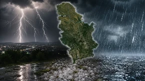 Novo hitno upozorenje RHMZ! U naredna dva sata ovi delovi Srbije na udaru!