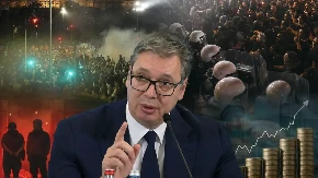 "Ništa strašno, malo su zapalili zgradu i umalo da ubiju ljude" Vučić o izveštavanju blokaderskih medija