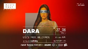 Beograd je spreman da Bangarangu! Dara prvi put nastupa u Srbiji 27. juna na festivalu Belgrade Music Week