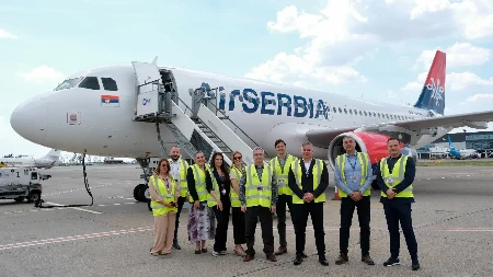 Novi erbas A320 stigao u flotu Er Srbije