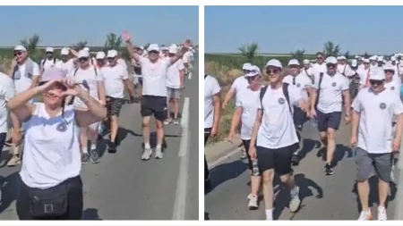 Novi građani su se danas pridružili, kolona je sve duža! Pešice idu ka Beogradu sa jasnom porukom - Srbija pobeđuje! (Video)