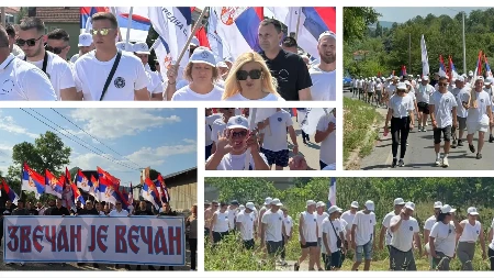 Reke ljudi peške idu ka Beogradu, kolona je sve duža i duža! Stižu i građani sa Kosova i Metohije, odjekuju snažne poruke (Video)