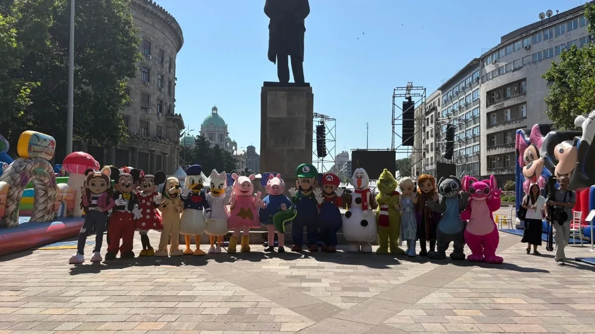 Spreman sadržaj za najmlađe: Džinovski tobogani i slikanje sa najpopularnijim crtanim junacima