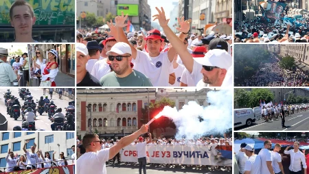 Veliki skup "Srbija jedna porodica": Građani stižu iz cele Srbije: Politika predsednika Vučića je jedina ispravna priča!