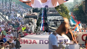 Veličanstven skup u Beogradu! Građani poručili: "Srbija, jedna porodica!" (FOTO/VIDEO)