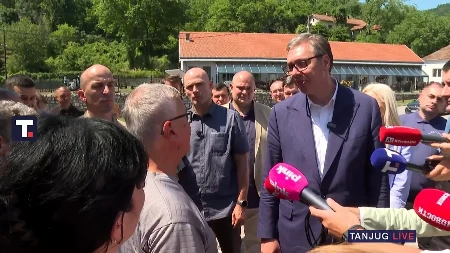 "Zašto smo ovo radili, zašto mi je ovo bilo najvažnije..." Vučić u Senjskom Rudniku istakao: Ovim ćemo da sačuvamo živote ljudi (VIDEO)