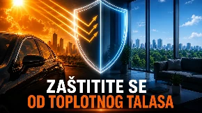 Zaštitite se od toplotnog talasa - zaustavite toplotu pre nego što uđe u automobil, stan ili kancelariju