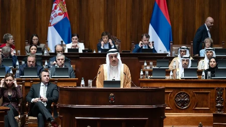 "UAE Srbiju vide kao važnog partnera" Gobaš u Skupštini: Saradnja dve države prilika za proširenje investicija (FOTO)