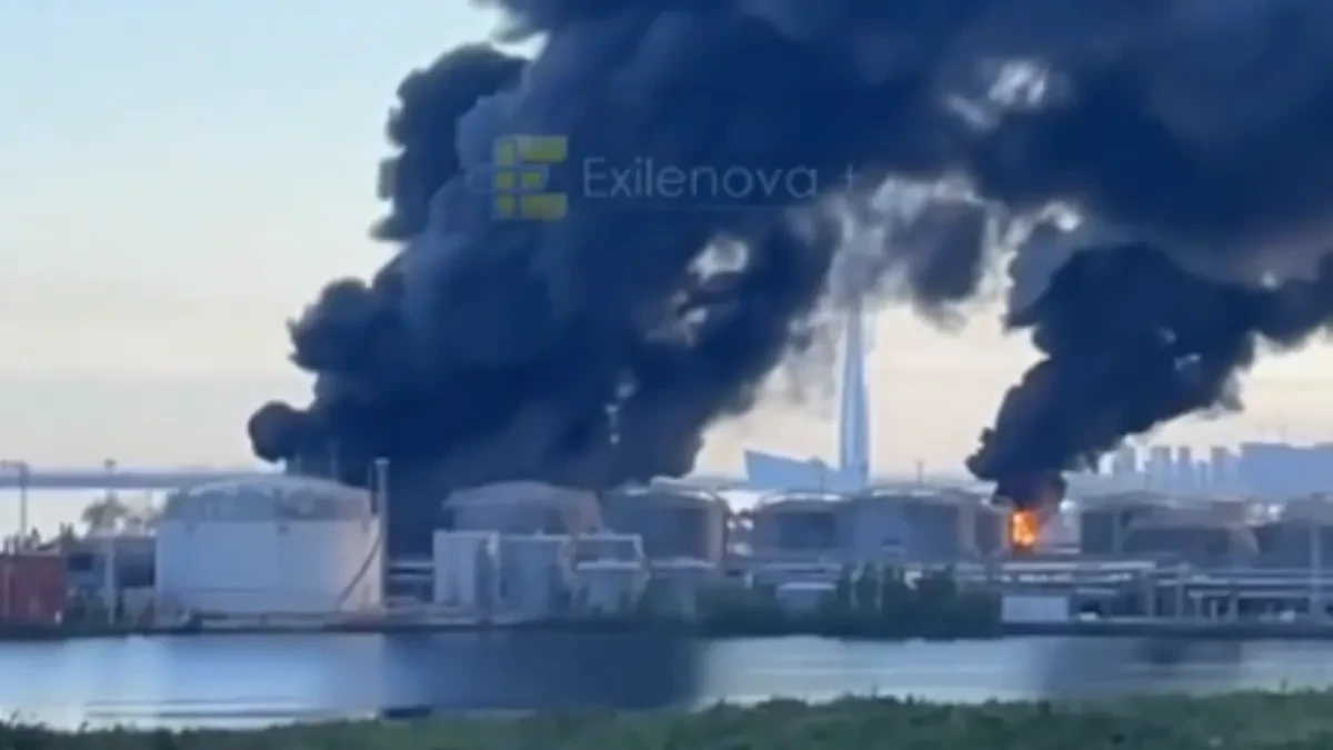 Gori Putinov rodni grad! Odjekuju eksplozije, pogođen naftni terminal (FOTO/VIDEO)