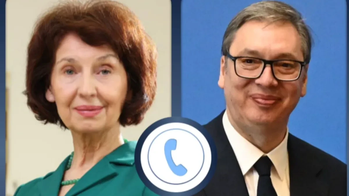 Vučić razgovarao sa Gordanom Siljanovskom Davkovom: "Srbija ostaje posvećena očuvanju mira i stabilnosti"
