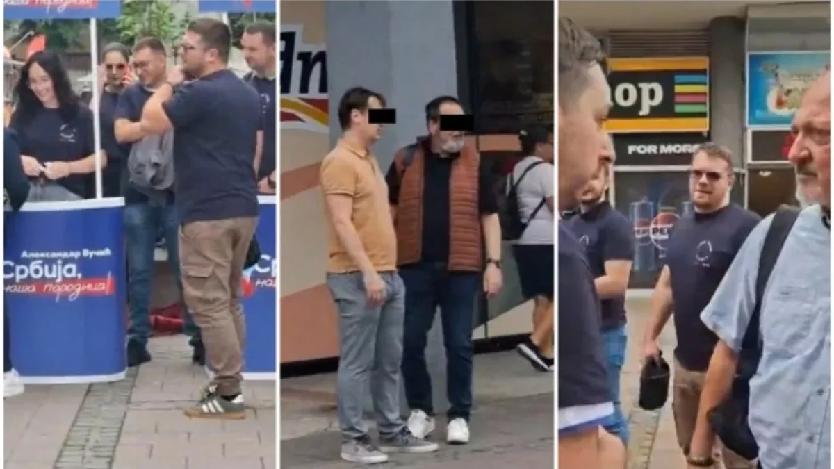 Dve slike Srbije: Aktivisti SNS-a među narodom, blokaderi ljubomorno kibicuju sa strane