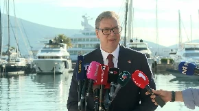 Vučić zagrmeo iz Tivta: Ako su kriminalci, što ih niste uhapsili? 