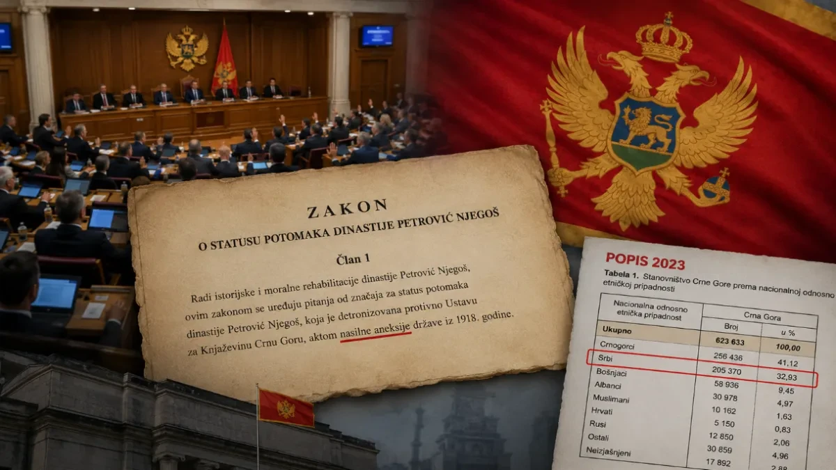 U Crnoj Gori Srbi čine 33% stanovništva! Oni su sad etiketirani kao antidržavni elementi i neprijatelji