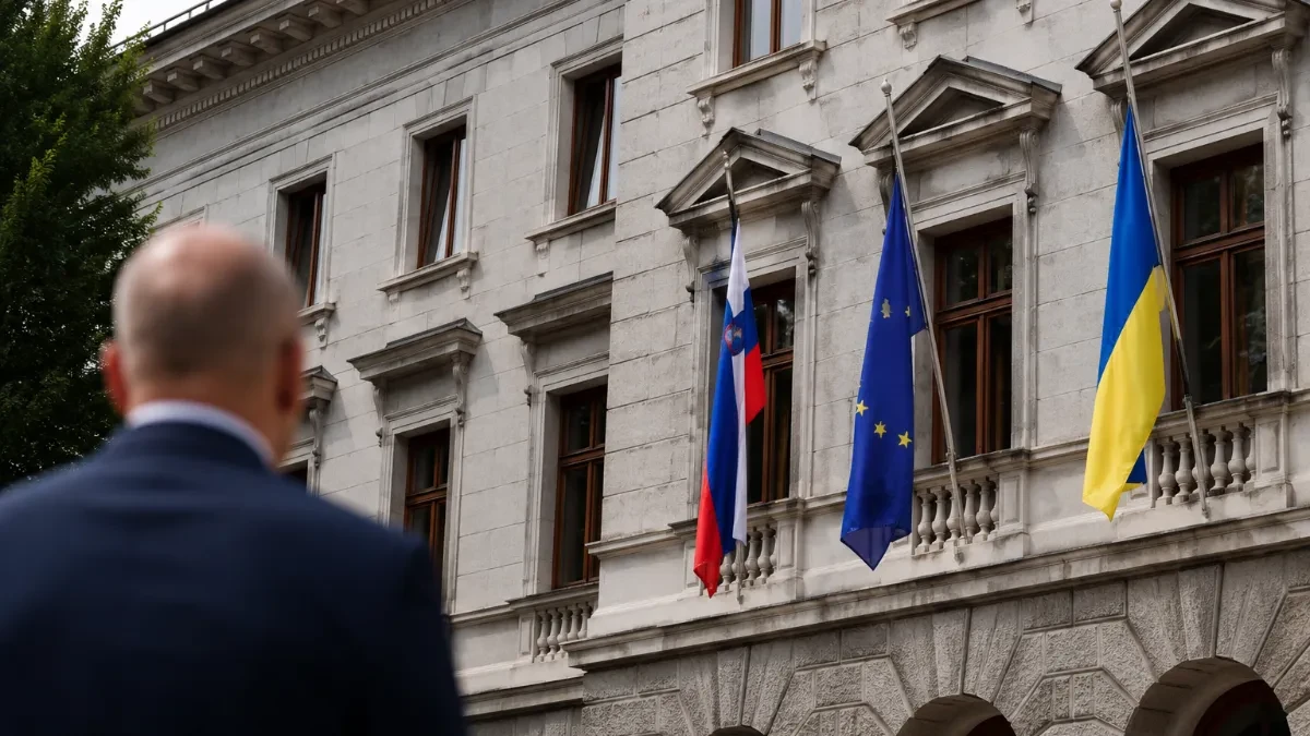 Šok u Sloveniji! Janša skinuo palestinsku zastavu sa vlade čim je preuzeo vlast