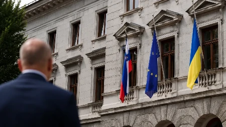 Šok u Sloveniji! Janša skinuo palestinsku zastavu sa vlade čim je preuzeo vlast