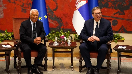 Počeo važan sastanak: Predsednik Vučić sa Antoniom Koštom