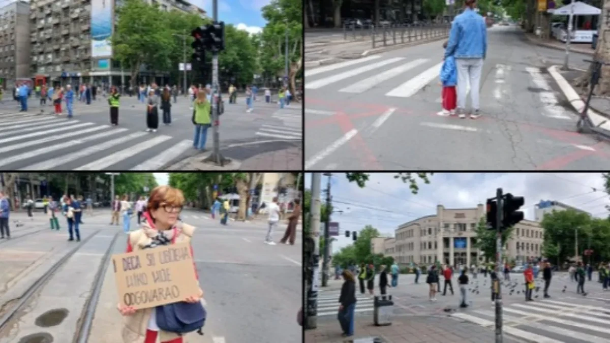 Skupila se šaka zgubidana: Studenti blokaderi i danas maltretiraju Beograđane