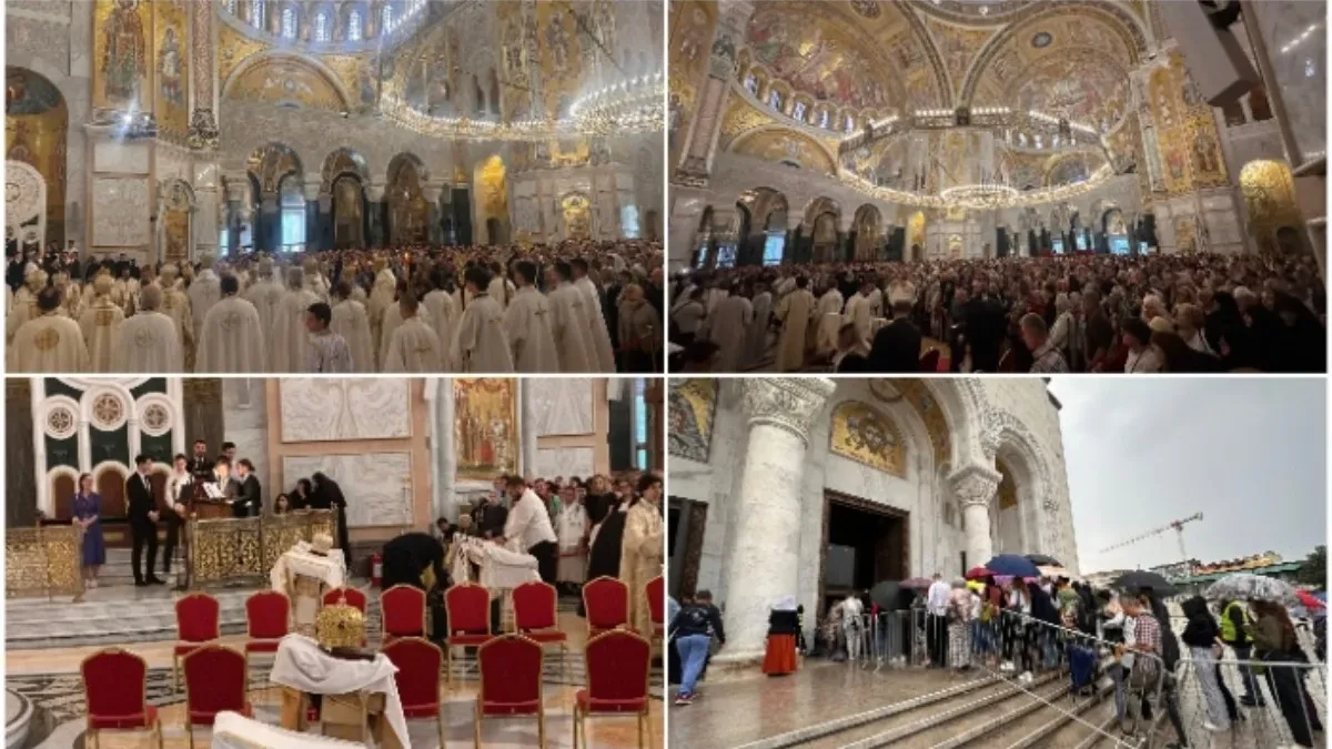 Preko 800.000 vernika se poklonilo velikoj svetinji: U toku Sveta liturgija koju predvodi patrijarh Porfirije