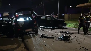 Stravičan sudar u Zaječaru: Dve osobe povređene - vozila smrskana (FOTO)