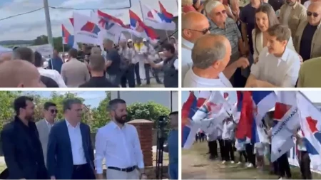 Veličanstven skup "Srbija pobeđuje"! Narod iz Rače poslao jasnu poruku (VIDEO)