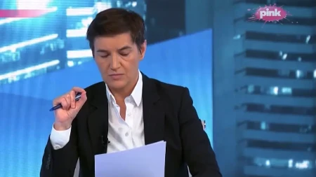 "Zamislite da je u tom avionu bilo pola onih stvari koje u pronađene u Rektoratu" Brnabić o deportaciji Srba sa aerodroma u Tivtu 