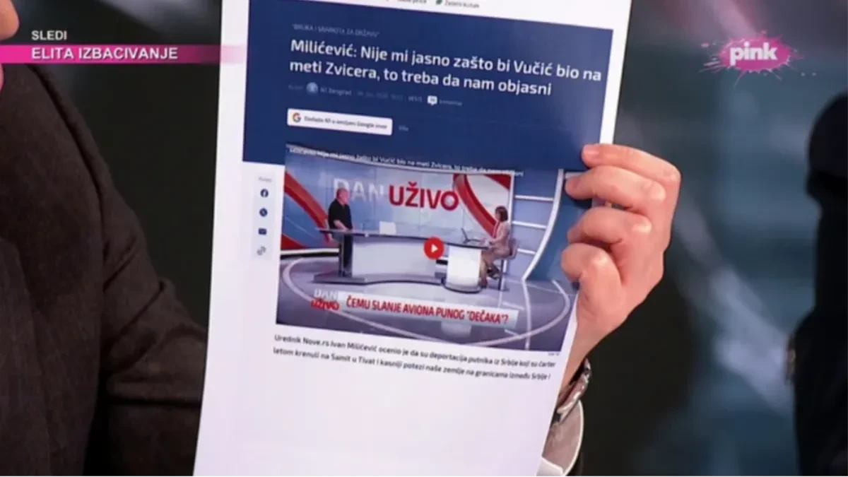 "Vučić je objavio rat Zviceru i time stavio svoju glavu u torbu" Brnabić žestoko odgovorila Milićeviću!