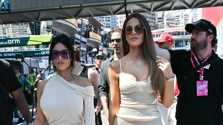 Kim i Luis pokazali osećanja pred svima: On joj poslao poljubac, ona ga bodrila na trci