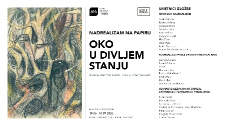 Jedinstven događaj u Srbiji: Izložba „Nadrealizam na papiru: Oko u divljem stanju“ u Francuskom institutu