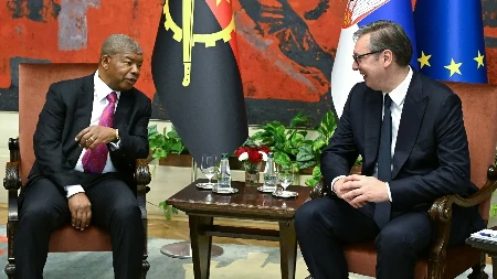 Upravo se oglasio Vučić: Sastaо se sa predsednikom Republike Angole u Palati Srbija