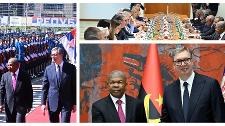 Dodatni zamah našem tradicionalnom prijateljstvu! Uručeno ordenje, predsednik Angole došao kod Vučića (FOTO/VIDEO)
